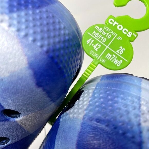 Bath & Body Works x Classic Crocs Blue Gingham Size Various - Picture 12 of 13